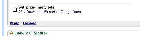 Export Google Docs
